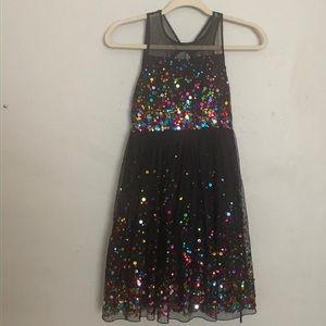 Multi-Colored Sparkle Dress, Size 12 (Girls)